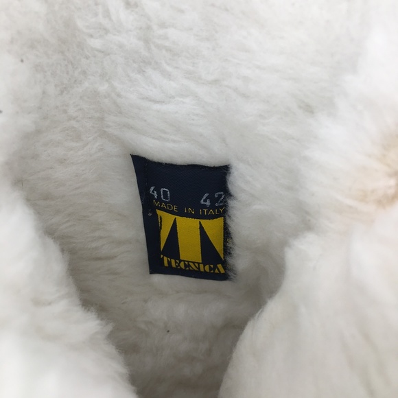 TECHNICA Goat Hair Snow Boots Size 8 - Picture 7 of 8